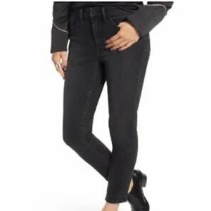 Treasure & Bond Faded Black High Rise Skinny Jeans